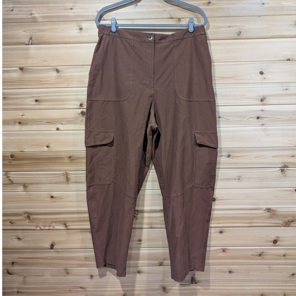Lululemon Light Utilitech Cargo Pocket‎ High Rise Barrel Pant Roasted Brown 33